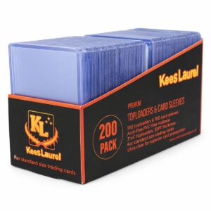 Keeslaurel toploaders en sleeves